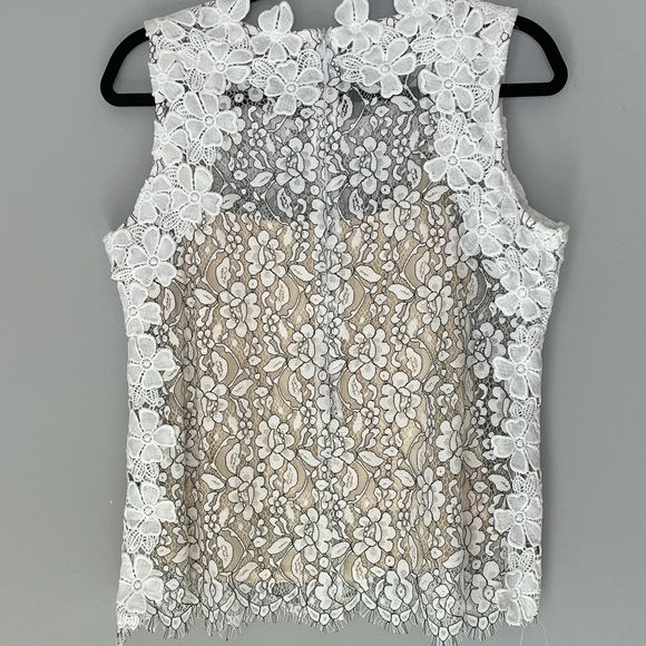 NWT Anthropologie Flower Lace Top - Picture 6 of 11